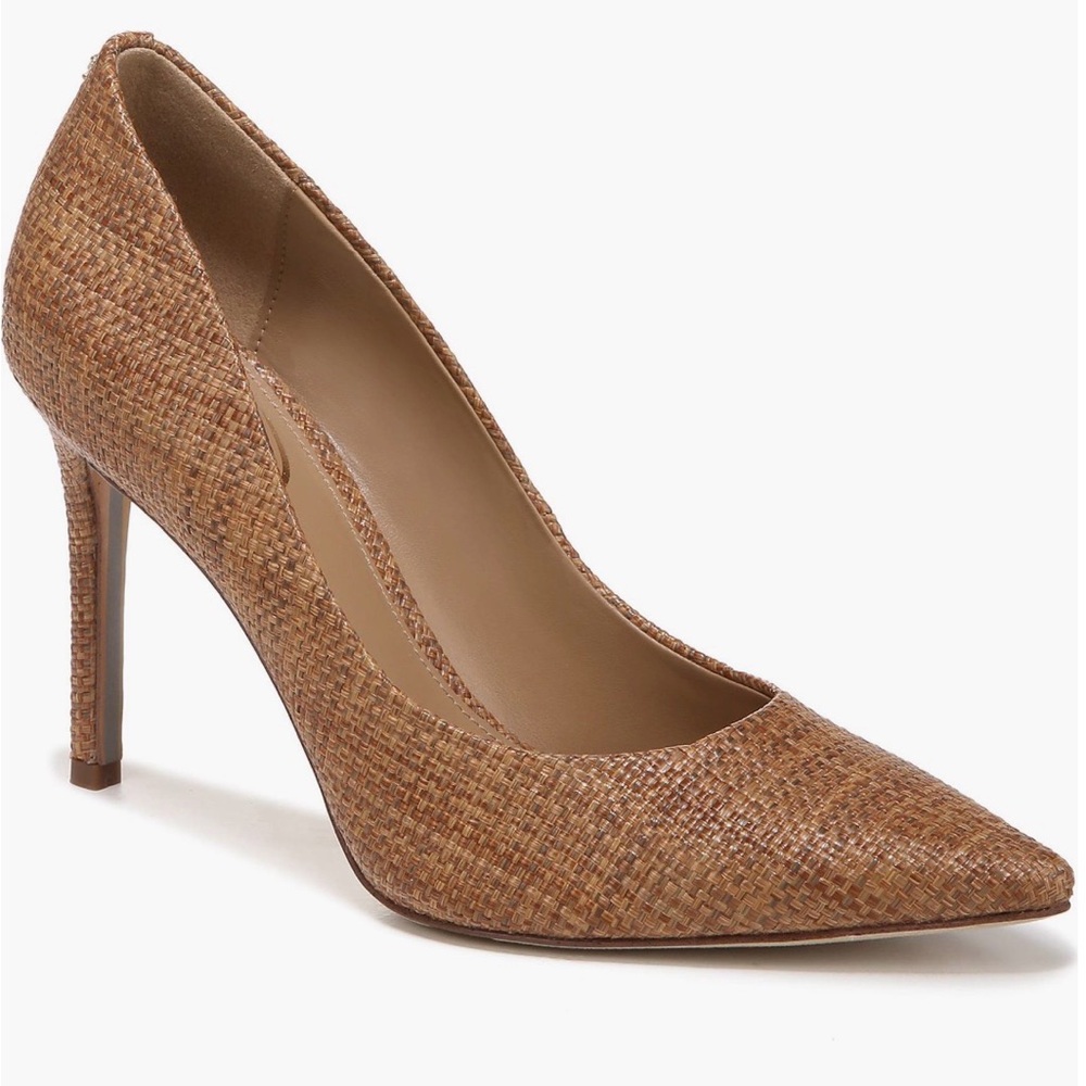 Sam Edelman Brown Heels Size 7 Wide (will fit 7.5 feet)